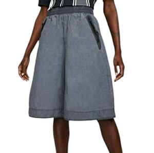 Nike Tech Pack Womens Loose Fit High Rise Woven Shorts XL Anthracite Gray NWT